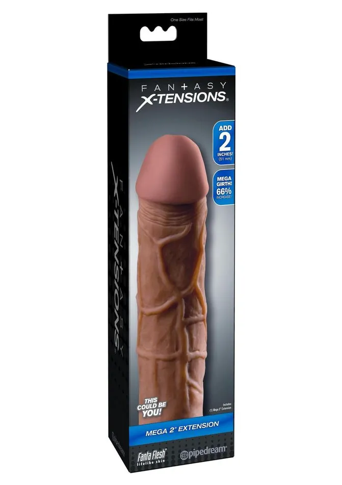 Fantasy XTensions Male Sex Toys Fantasy XTensions Mega 2in Extension Sleeve Fantasy XTensions Male Sex Toys Fantasy XTensions Mega 2in Extension Sleeve