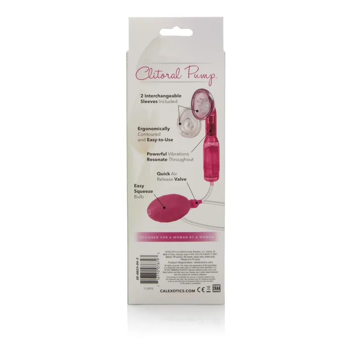 Female Sex Toys CalExotics Intimate Pump the Original Clitoral Pump Pink Female Sex Toys CalExotics Intimate Pump the Original Clitoral Pump Pink