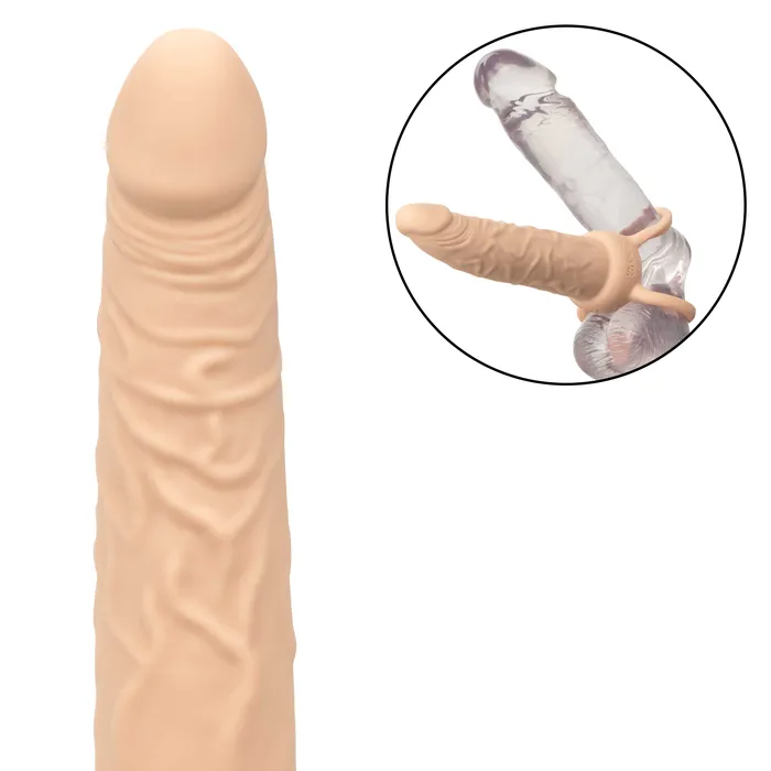 Female Sex Toys CalExotics Performance Maxx Rechargeable Dual Penetrator Ivory Female Sex Toys CalExotics Performance Maxx Rechargeable Dual Penetrator Ivory