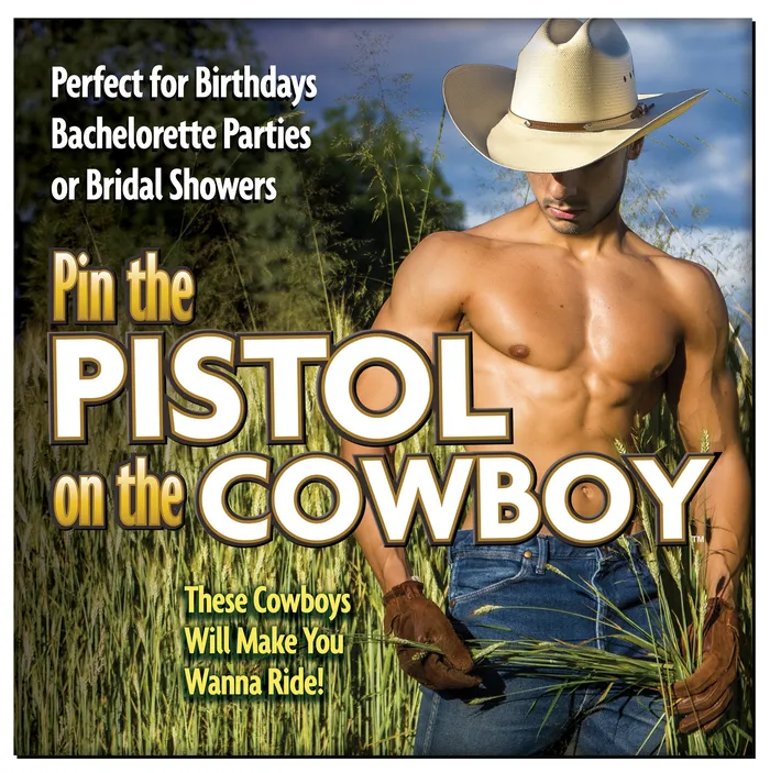 Female Sex Toys Little Genie Pin the Pistol on the Cowboy