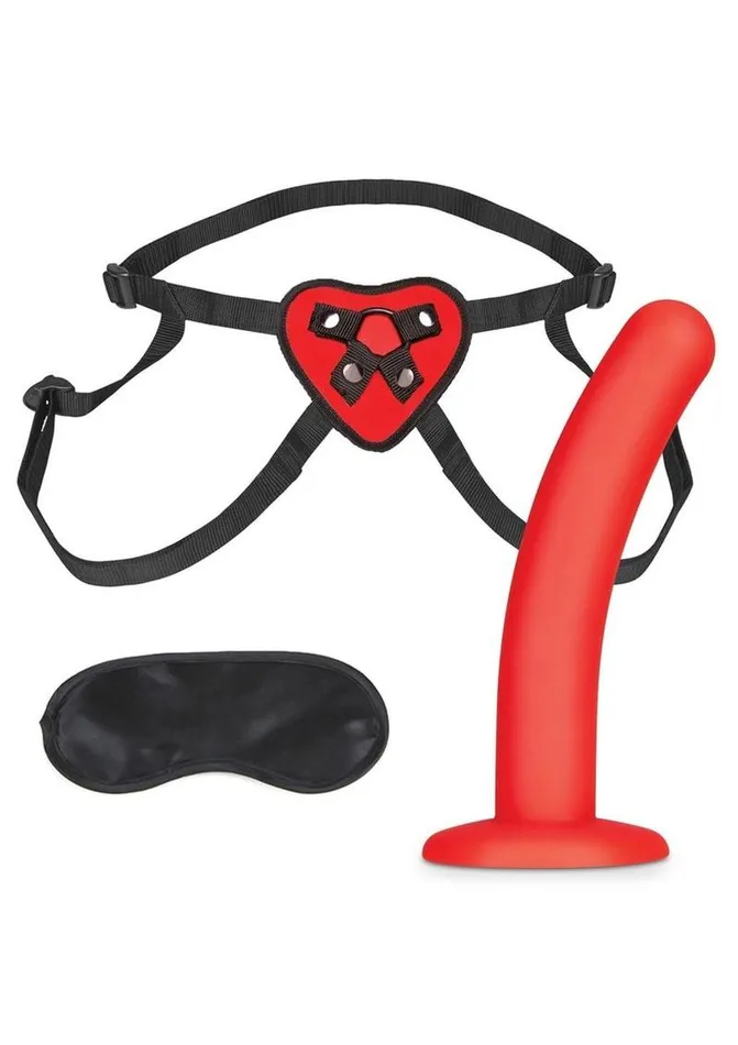 Female Sex Toys Lux Fetish Lux Fetish Red Heart StrapOn Harness and Silicone Dildo Female Sex Toys Lux Fetish Lux Fetish Red Heart StrapOn Harness and Silicone Dildo