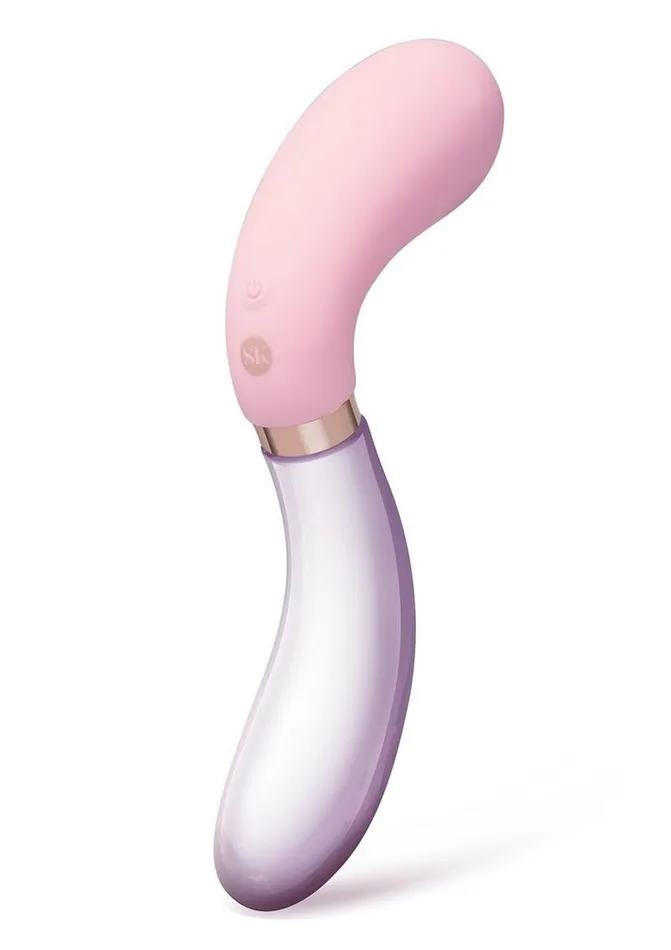 Female Sex Toys Secret Kisses Secret Kisses Glass S Shape Rechargeable Silicone Dual End Vibrator Female Sex Toys Secret Kisses Secret Kisses Glass S Shape Rechargeable Silicone Dual End Vibrator