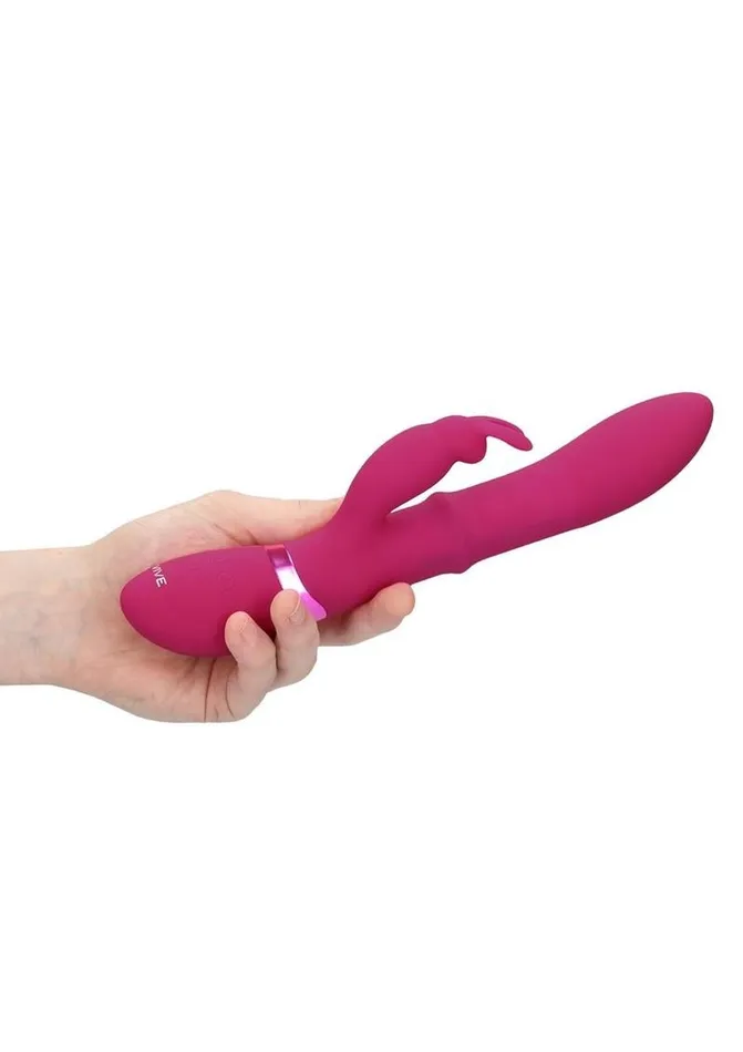 Female Sex Toys Vive Halo Rechargeable Silicone Ring Rabbit Vibrator Vive by Shots