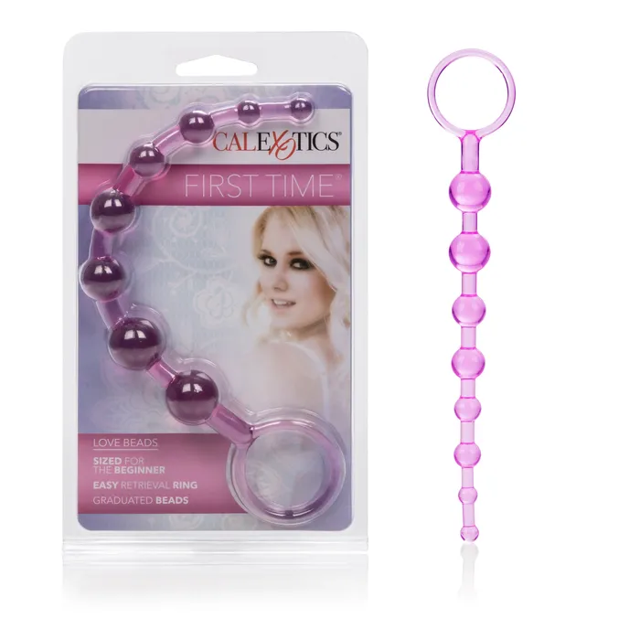 First Time Love Beads Pink CalExotics Vibrators