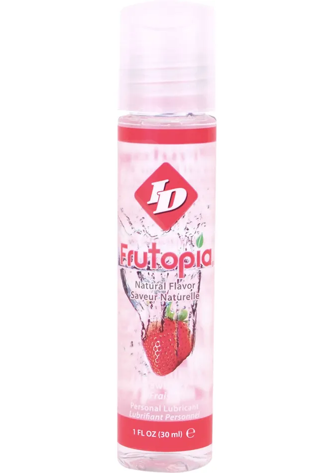 Frutopia Id Frutopia Water Based Flavored Lubricant Strawberry Lubricants