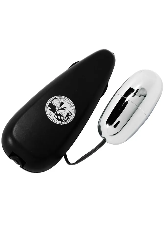Golden Triangle Female Sex Toys Silver Bullet Multispeed with Remote