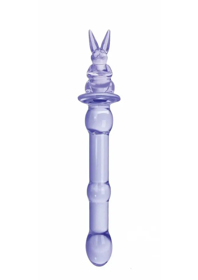 Icon Brands Dildos Glass Menagerie Rabbit Dildo Purple Icon Brands Dildos Glass Menagerie Rabbit Dildo Purple