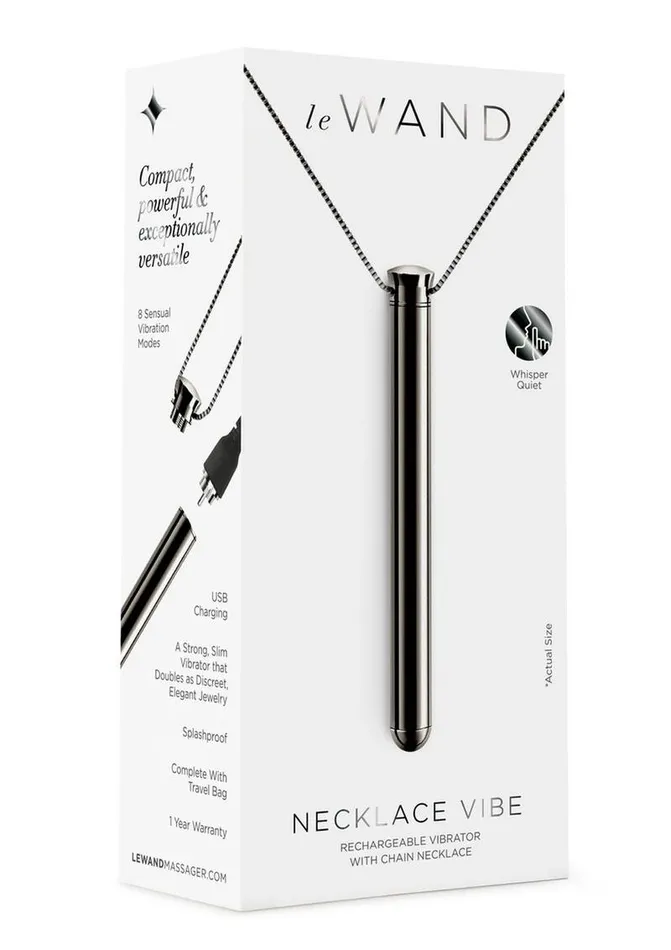 Le Wand Le Wand Vibrating Necklace Rechargeable Silicone Discreet Vibrator Female Sex Toys Le Wand Le Wand Vibrating Necklace Rechargeable Silicone Discreet Vibrator Female Sex Toys