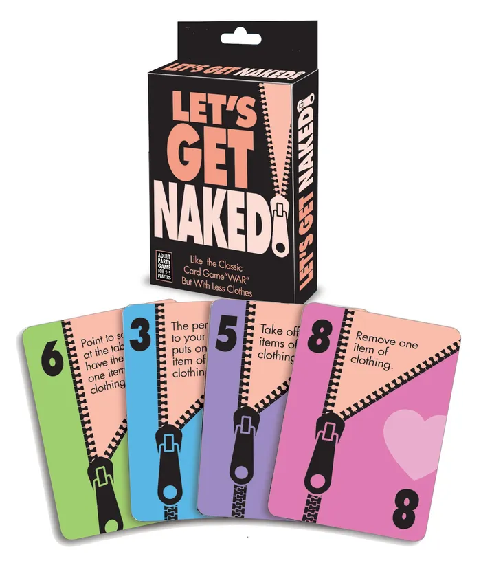 Little Genie Games Lets Get Naked Card Game