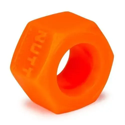 Male Sex Toys Oxballs Nutt Short Ball Stretcher Orange