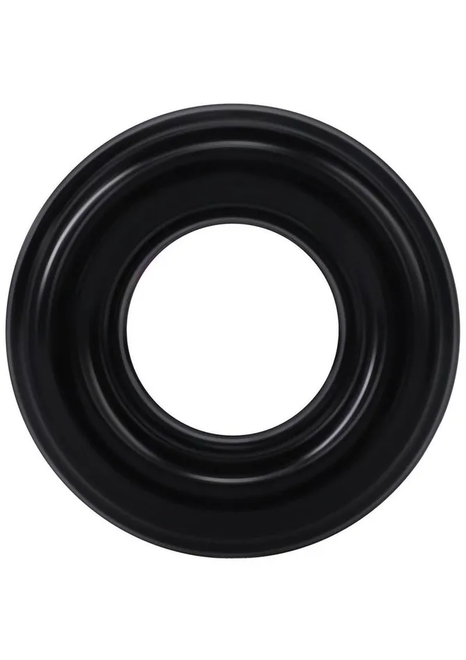 Male Sex Toys Rock Solid Ribbed Donut Silicone Cock Ring Rock Solid