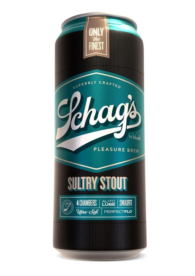 Male Sex Toys Schags Schags Sultry Stout Beer Can Stroker Frosted