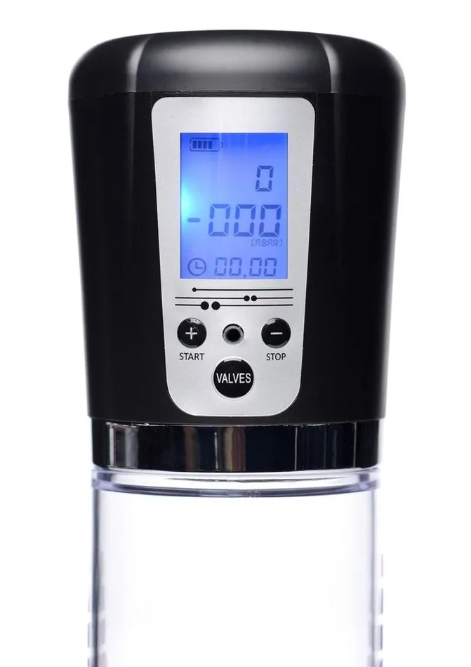 Male Sex Toys Size Matters Size Matters Power Suction Penis Pump with Built