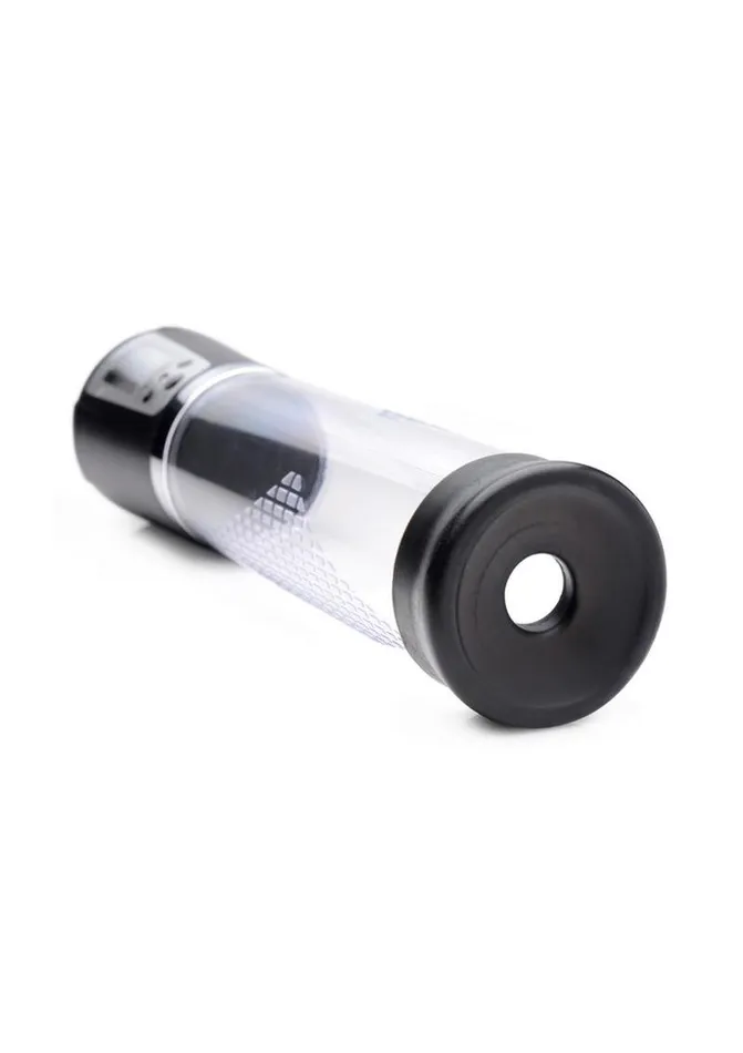Male Sex Toys Size Matters Size Matters Power Suction Penis Pump with Built