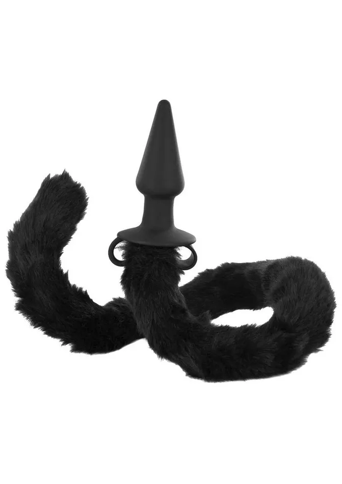 Male Sex Toys TAILZ Tailz Bad Kitty Silicone Cat Tail Anal Plug