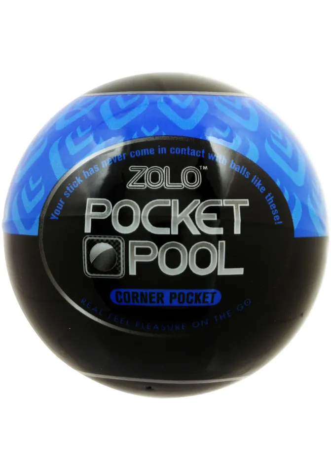 Male Sex Toys Zolo ZOLO Pocket Pool Corner Pocket Masturbator Sleeve