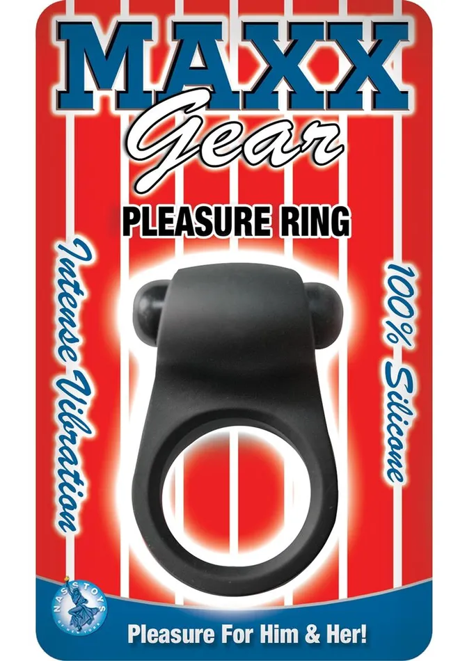 Maxx Gear Pleasure Ring Silicone Vibrating Cock Ring Maxx Gear Male Sex Toys Maxx Gear Pleasure Ring Silicone Vibrating Cock Ring Maxx Gear Male Sex Toys