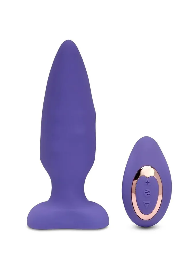 Nu Sensuelle Male Sex Toys Nu Sensuelle Andii Rechargeable Silicone Plug with Roller Motion