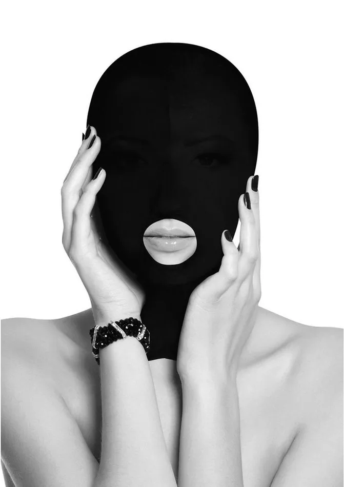 Ouch Couples Ouch Submission Mask with Open Mouth