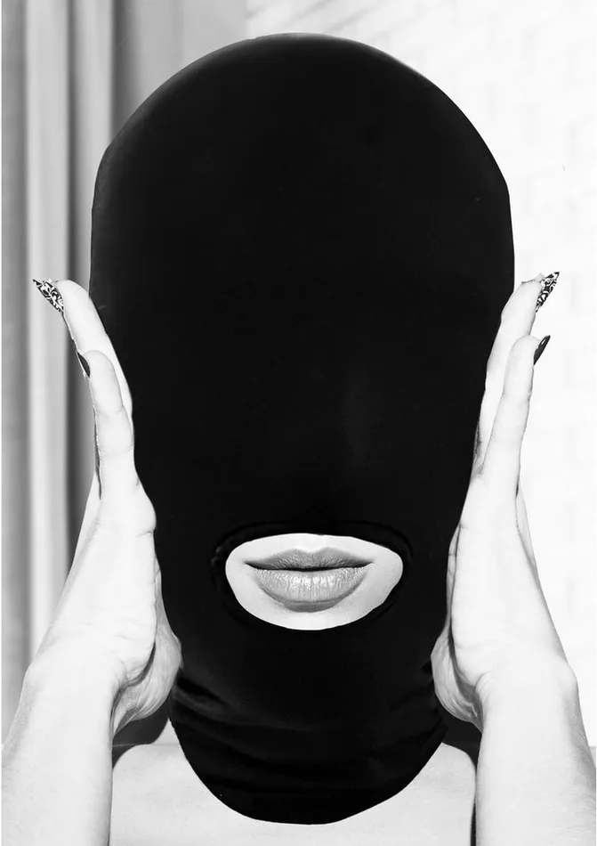 Ouch Couples Ouch Submission Mask with Open Mouth