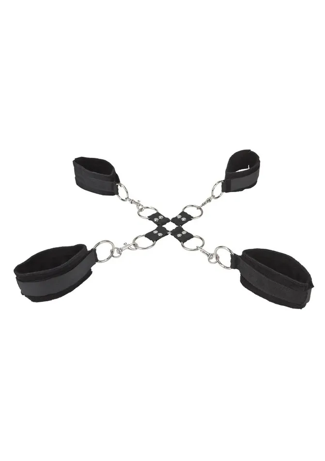 Ouch Couples Ouch Velcro Hand and Leg Cuffs