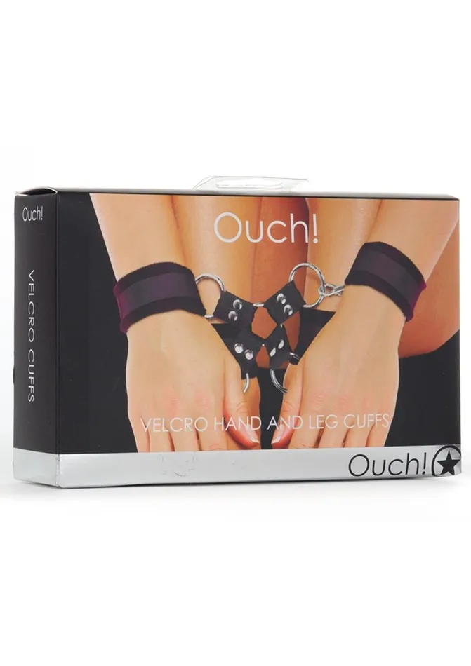 Ouch Couples Ouch Velcro Hand and Leg Cuffs