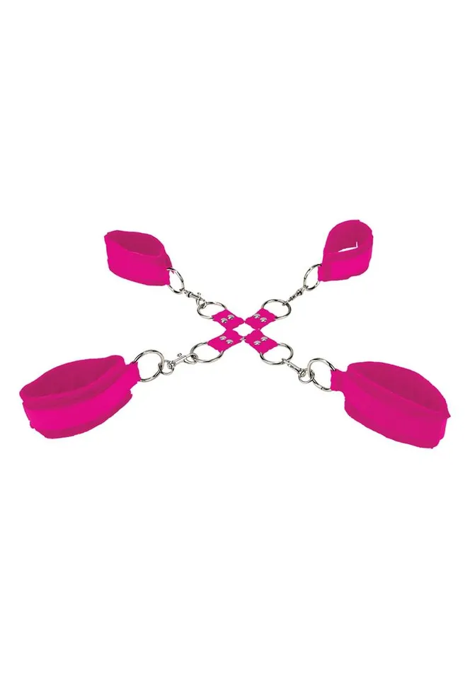 Ouch Couples Ouch Velcro Hand and Leg Cuffs