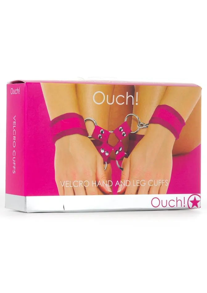 Ouch Couples Ouch Velcro Hand and Leg Cuffs