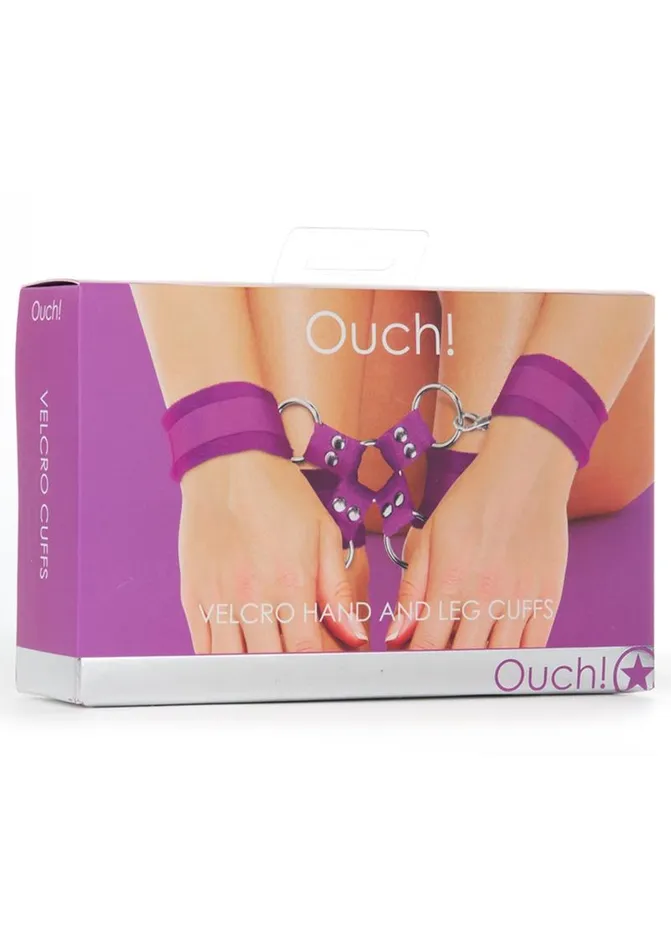 Ouch Couples Ouch Velcro Hand and Leg Cuffs