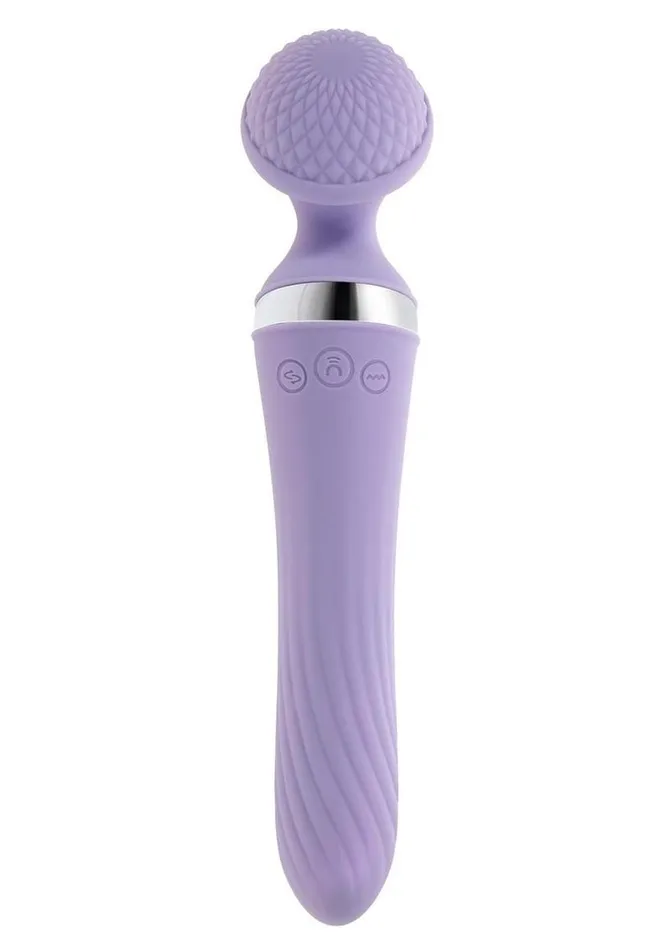 Playboy Vibrato Rechargeable Silicone Dual Ended Wand Playboy Female Sex Toys Playboy Vibrato Rechargeable Silicone Dual Ended Wand Playboy Female Sex Toys