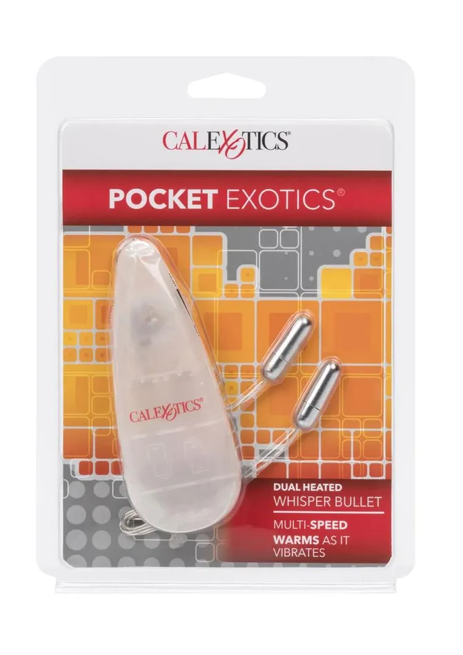 Pocket Exotics Dual Heated Whisper Bullets Pocket Exotics Female Sex Toys Pocket Exotics Dual Heated Whisper Bullets Pocket Exotics Female Sex Toys
