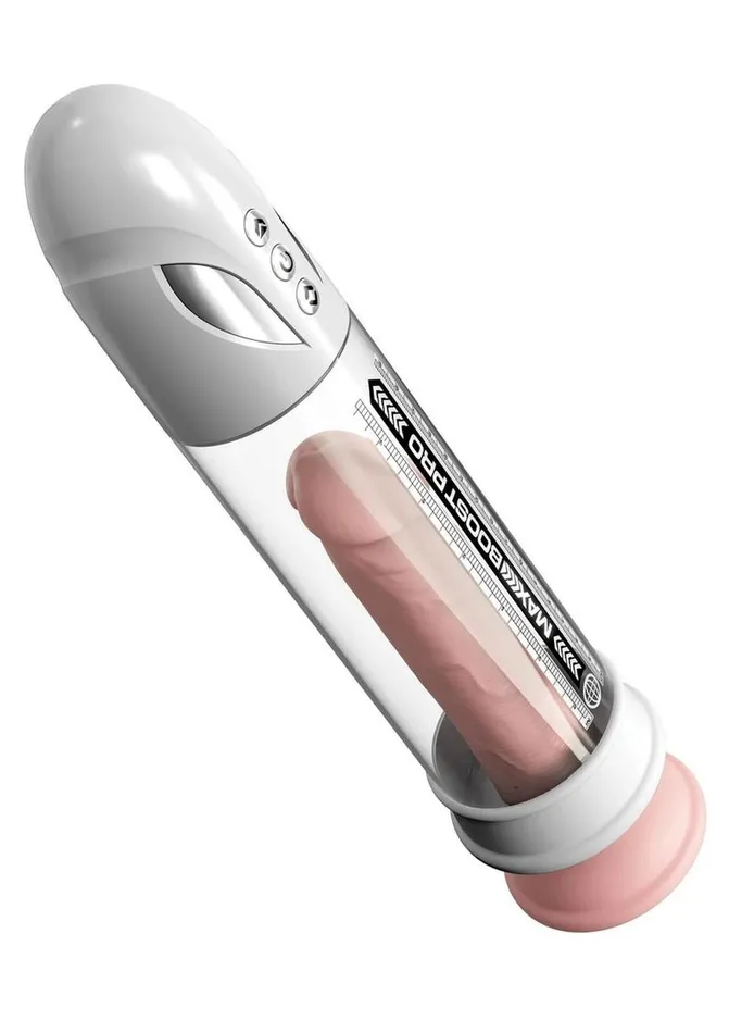 Pump Worx Max Boost Pro Flow Rechargeable Penis Pump Pump Worx Male Sex Toys