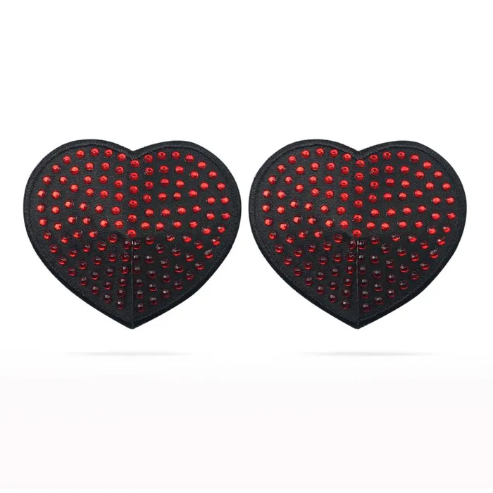Reusable Red Diamond Heart Nipple Pasties The Toolshed AU Anal