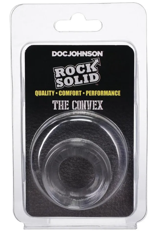 Rock Solid The Convex Cock Ring Rock Solid Male Sex Toys