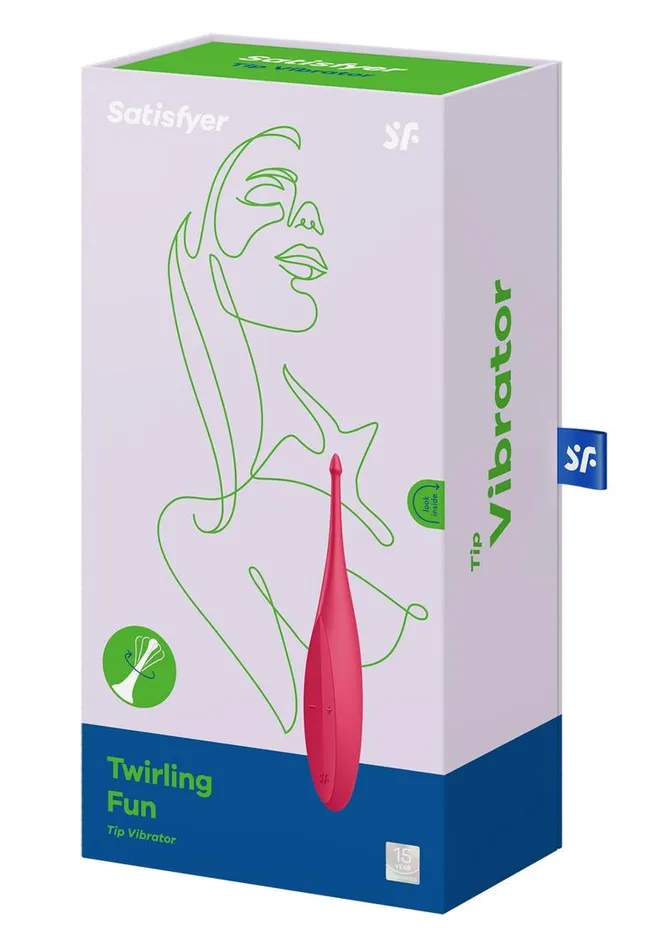 Satisfyer Twirling Fun Silicone Vibrator Satisfyer Vibrators