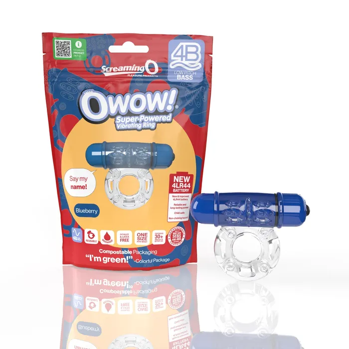 Screaming O 4B Owow Blueberry Screamingo Vibrators