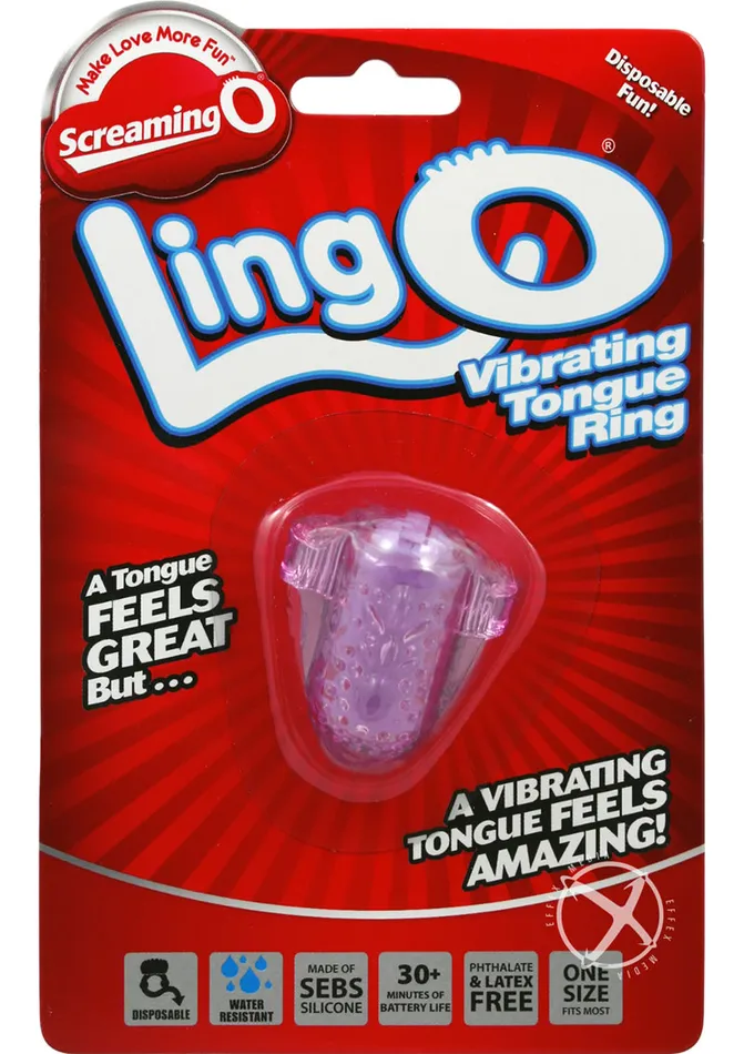 Screaming O Male Sex Toys Ling O Vibrating Tongue Ring Silicone Waterproof Screaming O Male Sex Toys Ling O Vibrating Tongue Ring Silicone Waterproof