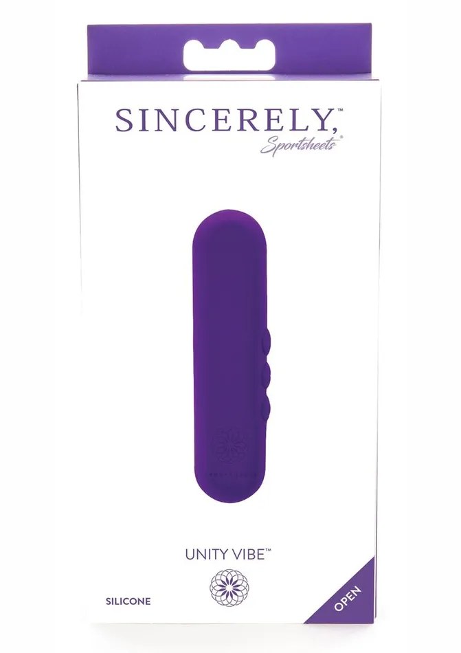 Sincerely Unity Vibe Silicone Rechargeable Vibrator Sincerely Female Sex Toys Sincerely Unity Vibe Silicone Rechargeable Vibrator Sincerely Female Sex Toys