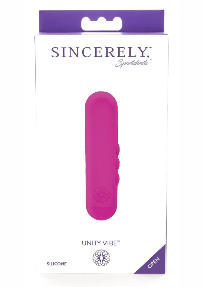 Sincerely Unity Vibe Silicone Rechargeable Vibrator Sincerely Female Sex Toys Sincerely Unity Vibe Silicone Rechargeable Vibrator Sincerely Female Sex Toys