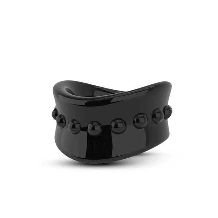 Stay Hard Beef Ball Stretcher Snug 15inch Black Stay Hard Anal