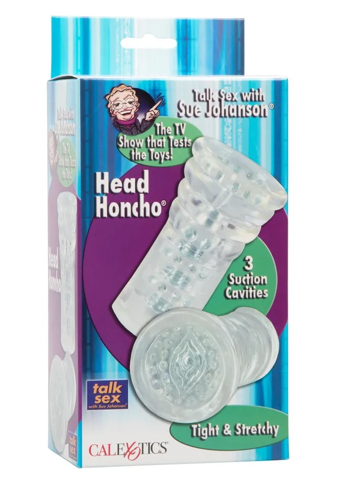 Sue Johansons Royal Toy Line Sue Johanson Head Honcho Stroker Male Sex Toys