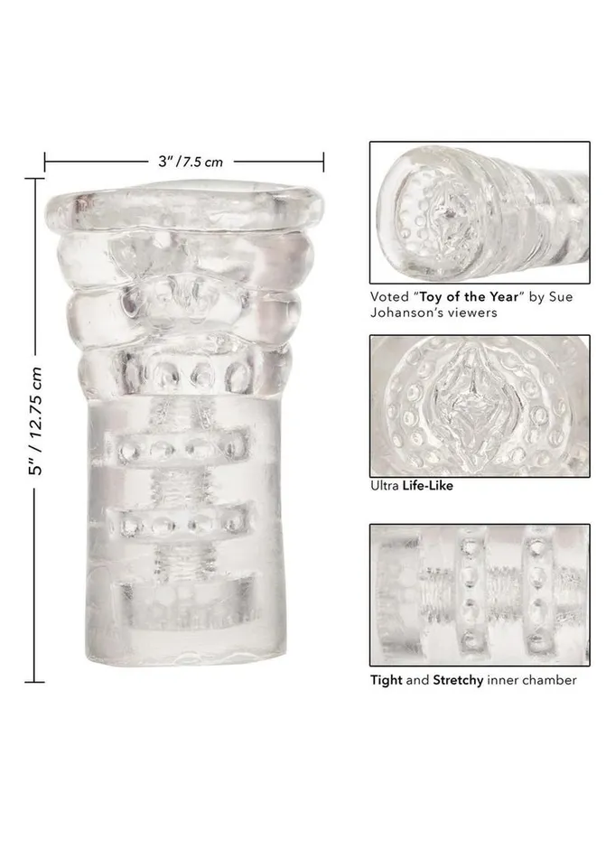 Sue Johansons Royal Toy Line Sue Johanson Head Honcho Stroker Male Sex Toys