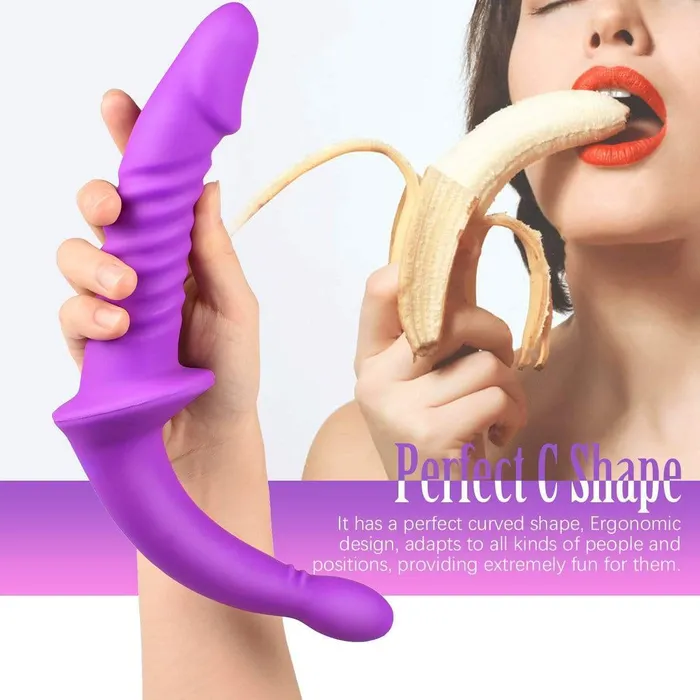 Super Soft Lesbian Double Dildo ADLTOYFUN Dildos