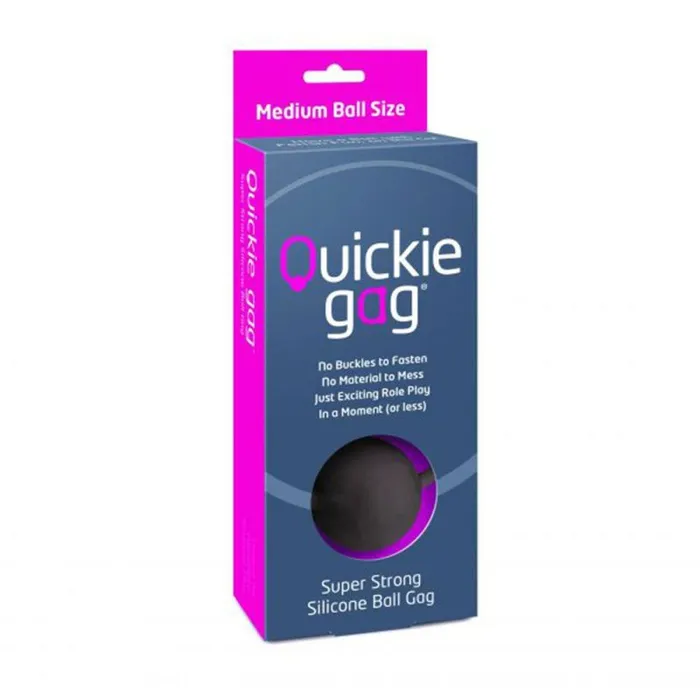 The Toolshed AU Anal Quickie Gag Medium Ball Black