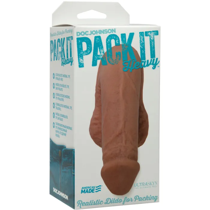 The Toolshed AU Male Sex Toys Pack It Heavy Caramel