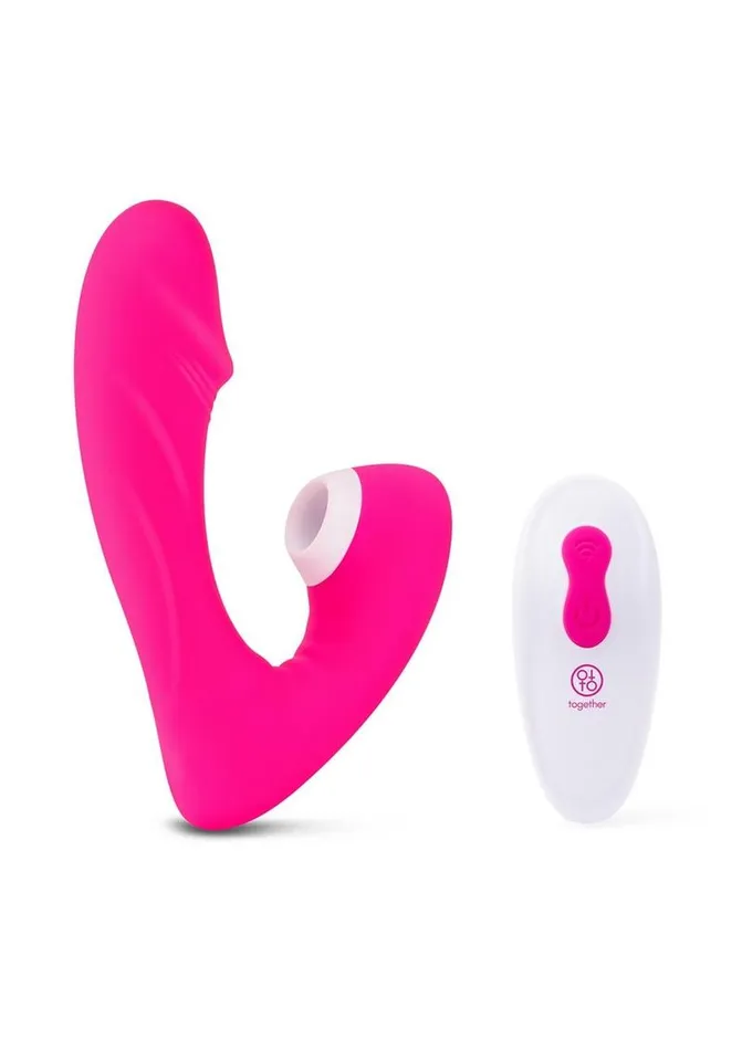 Together Toys Female Sex Toys Together Toys Internal Kisses Silicone Rechargeable Dual Stimulation Vibrator with Remote Control Together Toys Female Sex Toys Together Toys Internal Kisses Silicone Rechargeable Dual Stimulation Vibrator with Remote Control