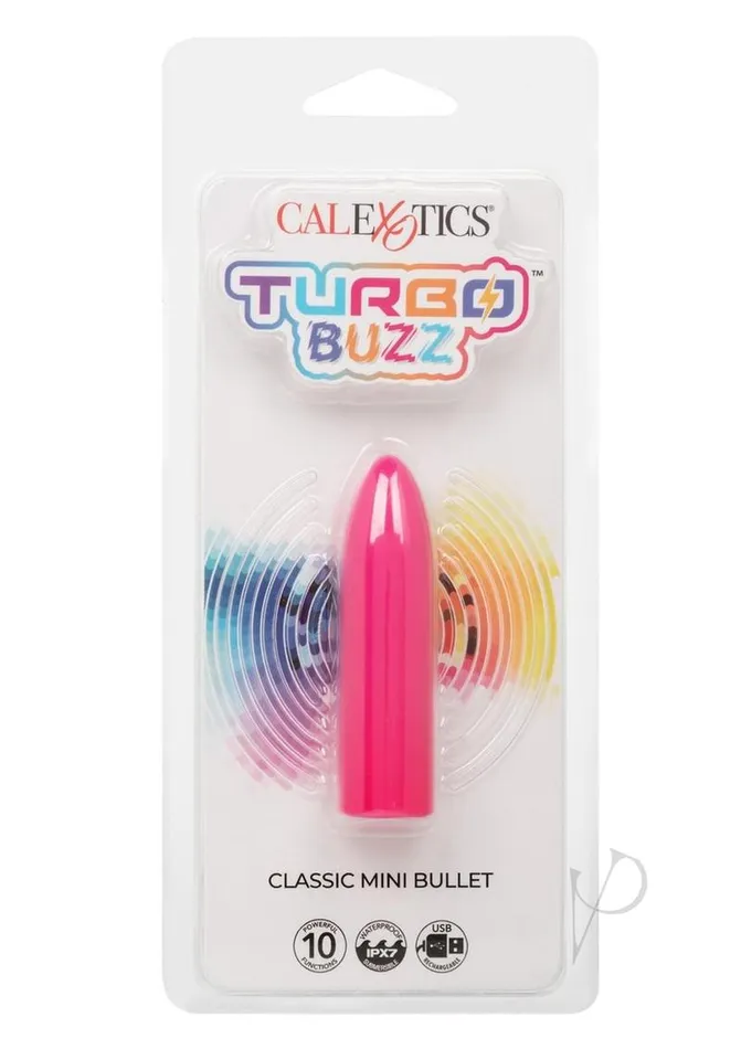 Turbo Buzz Classic Rechargeable Mini Bullet Turbo Buzz Female Sex Toys