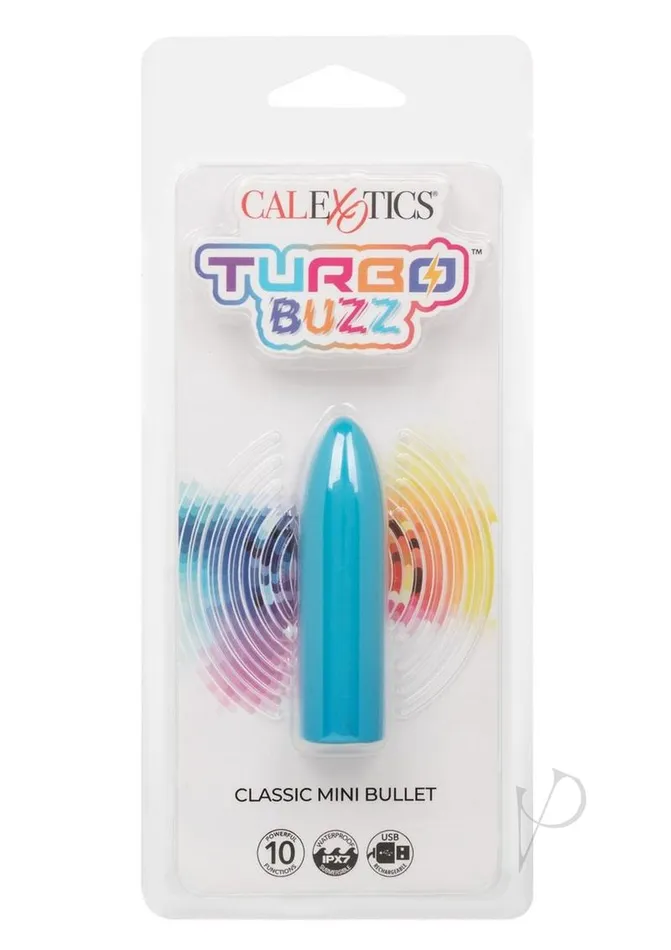 Turbo Buzz Classic Rechargeable Mini Bullet Turbo Buzz Female Sex Toys