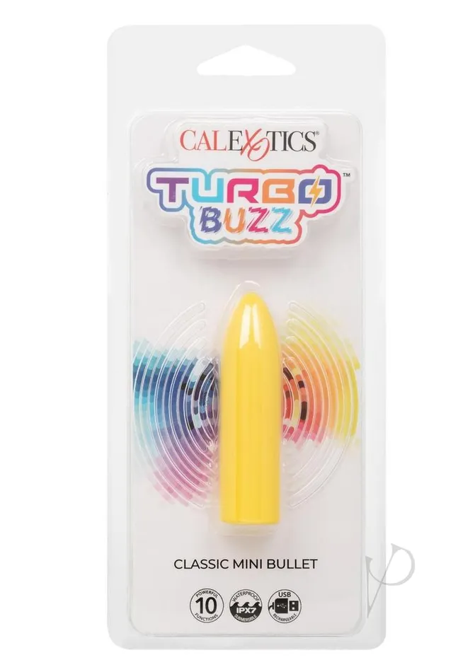 Turbo Buzz Classic Rechargeable Mini Bullet Turbo Buzz Female Sex Toys