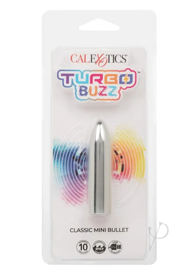 Turbo Buzz Classic Rechargeable Mini Bullet Turbo Buzz Female Sex Toys